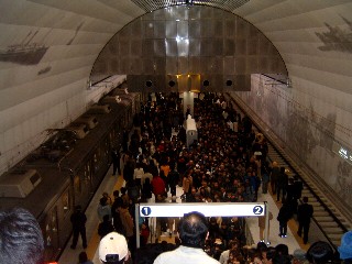 Motomachi-chūkagai Station on February 1