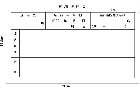 JR東日本旅客営業取扱基準規程（1987）